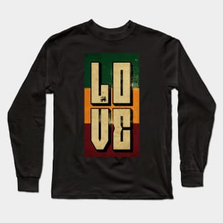 One Love Rasta Long Sleeve T-Shirt